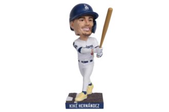 Kiké Hernández bobblehead, Los Angeles Dodgers, Dodgers bobblehead