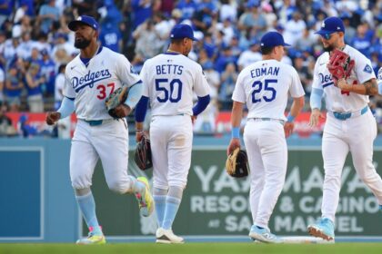 Teoscar Hernández, Mookie Betts, Tommy Edman, Andy Pages, Dodgers win