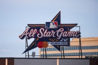 Atlanta Braves 2025 MLB All-Star Game logo