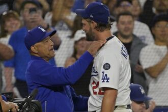 Dave Roberts, Clayton Kershaw 3000 strikeouts