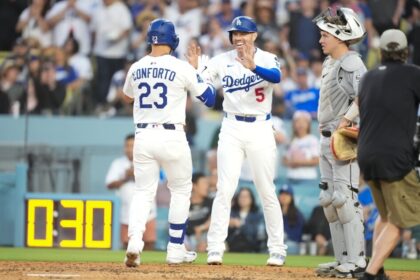 Michael Conforto, Freddie Freeman, pitch clock, pitch timer