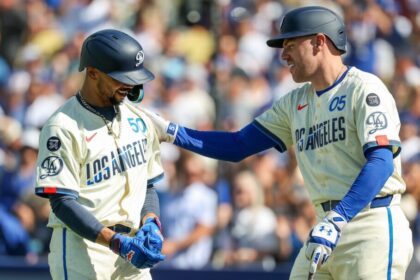 Mookie Betts, Freddie Freeman, Dodgers City Connect