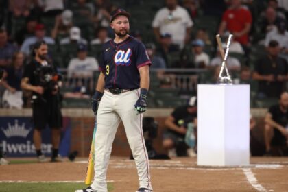 Cal Raleigh, 2025 Home Run Derby champion trophy
