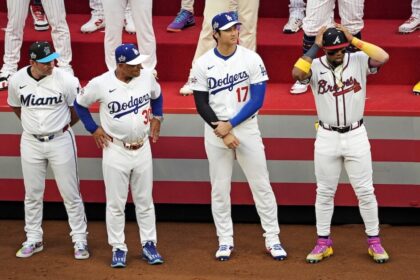 Clayton McCullough, Dave Roberts, Shohei Ohtani, Ronald Acuña Jr., 2025 MLB All-Star Game