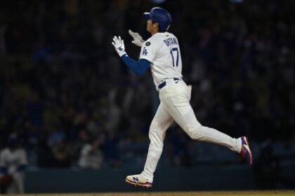 Shohei Ohtani, Dodgers celebration