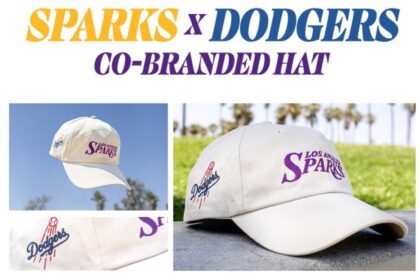 Dodgers Night hat, Los Angeles Sparks