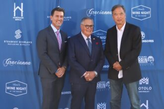Nomar Garciaparra, Jaime Jarrín, Jon SooHoo, Jaime & Blanca Jarrín Foundation
