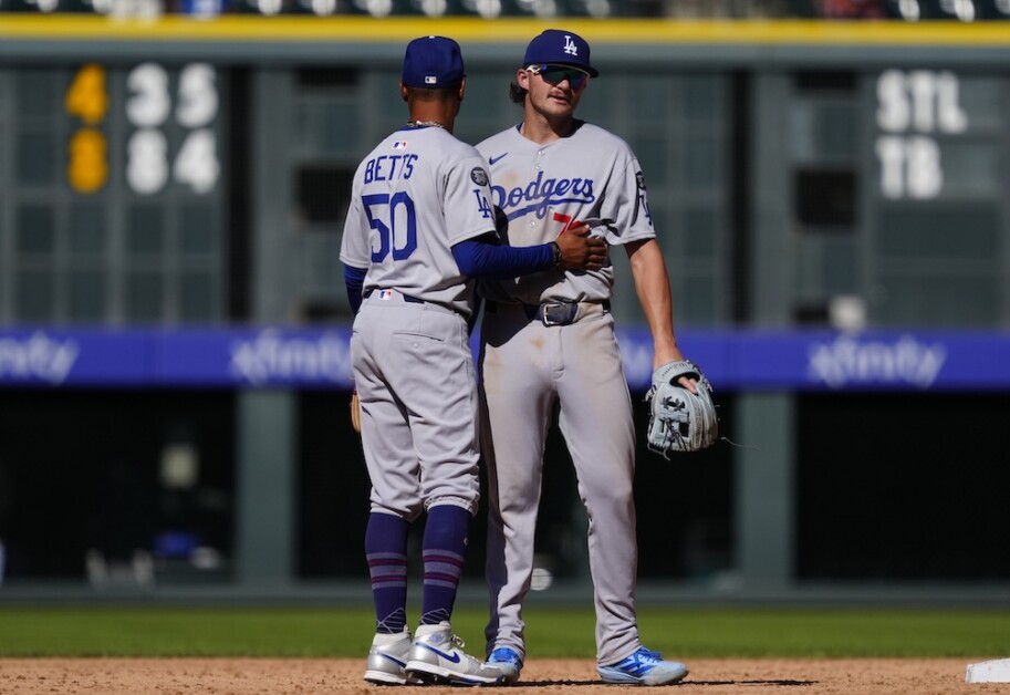 Dodgers pick between Alex Freeland & Hyeseong Kim to bring back Mookie Betts