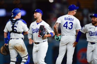 Will Smith, Michael Conforto, Anthony Banda, Justin Dean, Dodgers win