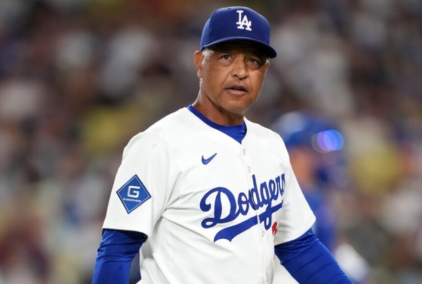 Dave Roberts, mound visit, pitching change