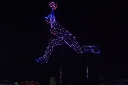 Sandy Koufax, Dodgers drones, Dodger Stadium drone show