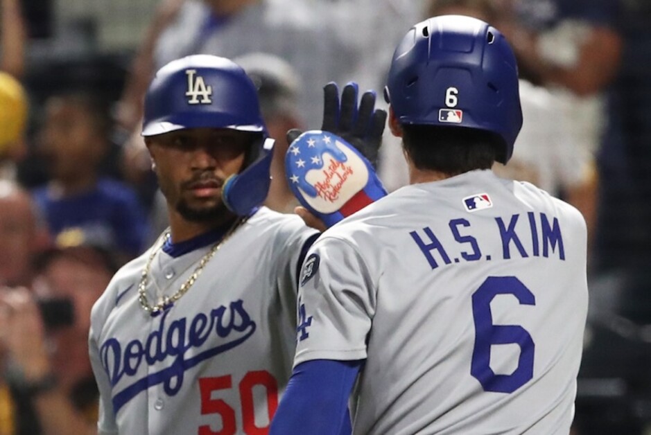 Hyeseong Kim joins Dodgers to replace Mookie Betts, who has serious injury