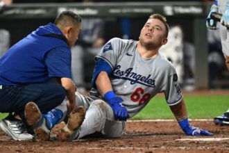 Dodgers trainer Yosuke "Possum" Nakajima, Dalton Rushing