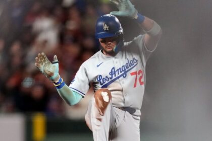 Miguel Rojas, Dodgers celebration