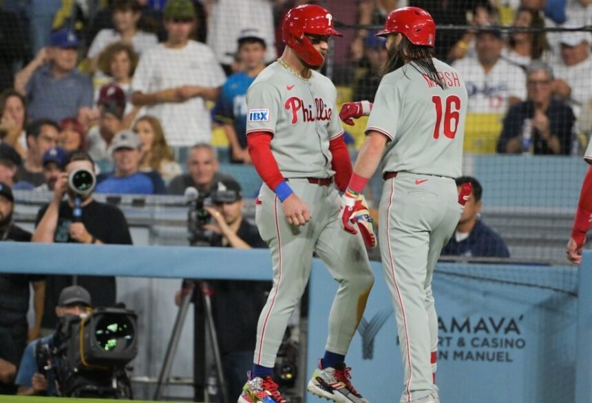 Bryce Harper, Brandon Marsh