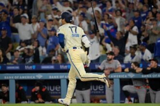 Shohei Ohtani bat flip, Dodgers City Connect