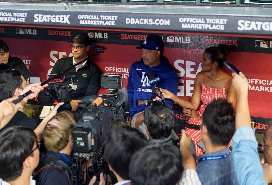 Dodgers Manager Anticipates ‘Tough' Series With Diamondbacks