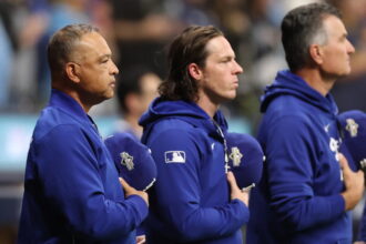 Dave Roberts, Danny Lehmann, Bob Geren, 2025 NLCS