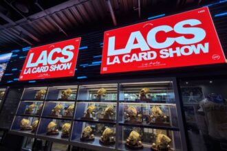 LA Card Show, Dodger Stadium, Gold Glove Bar
