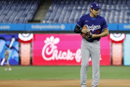 Shohei Ohtani, 2025 NLDS workout day