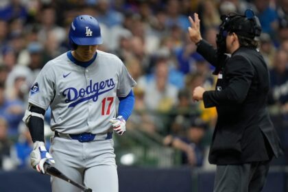 Shohei Ohtani intentional walk, 2025 NLCS