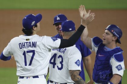 Shohei Ohtani, Anthony Banda, Will Smith, Blake Treinen, Dodgers win, 2025 NLCS