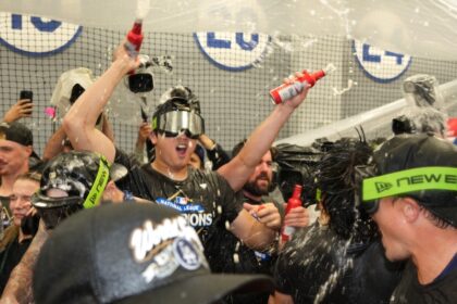 Shohei Ohtani, Dodgers NLCS celebration