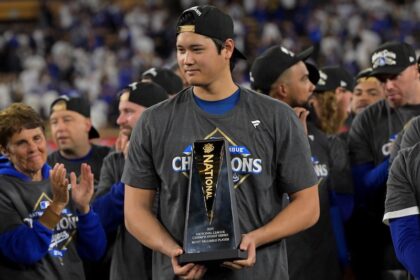 Shohei Ohtani NLCS MVP, Illan Kloss, Teoscar Hernández, Freddie Freeman, 2025 NLCS