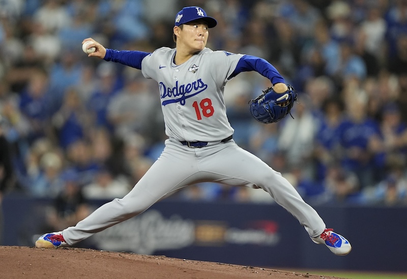 Yoshinobu Yamamoto, 2025 World Series