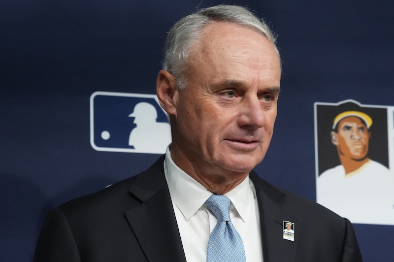 Rob Manfred, 2025 Roberto Clemente Award ceremony, 2025 World Series
