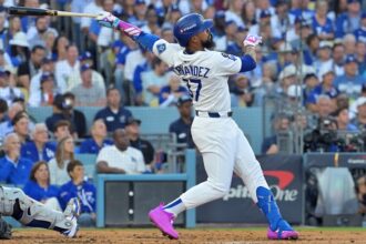 Teoscar Hernández, Magic Johnson, 2025 World Series