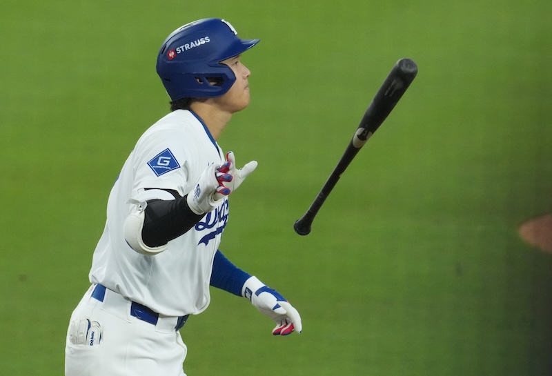 Shohei Ohtani bat flip, 2025 World Series