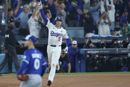 Freddie Freeman walk-off home run, Dodgers walk-off win, umpire Alan Porter, 2025 World Series