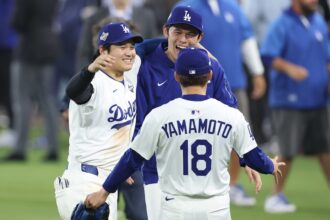 Shohei Ohtani, Roki Sasaki, Yoshinobu Yamamoto, Dodgers walk-off win, 2025 World Series