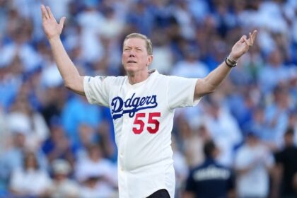 Orel Hershiser first pitch, 2025 World Series