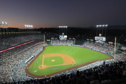 Dodger Stadium view, 2025 World Series