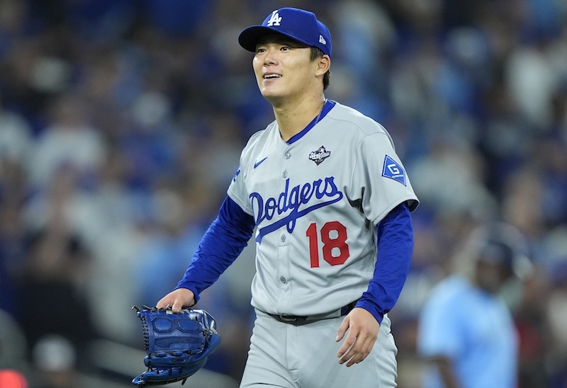 Yoshinobu Yamamoto, 2025 World Series