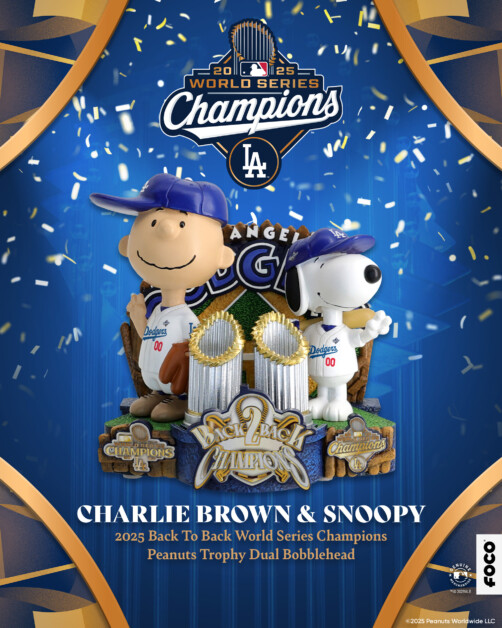 Charlie Brown, Snoopy, FOCO, 2025 World Series