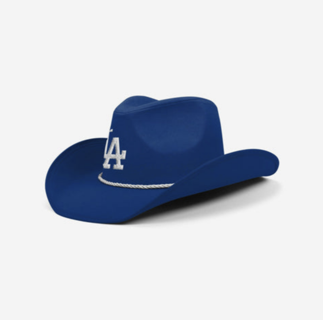 Dodgers cowboy hat, FOCO