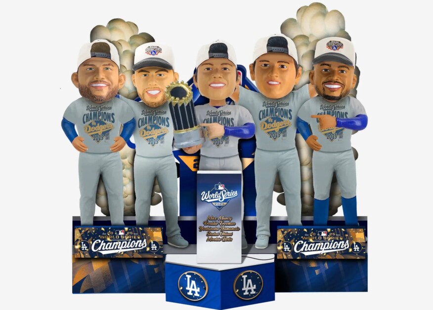 Max Muncy, Freddie Freeman, Yoshinobu Yamamoto, Shohei Ohtani, Mookie Betts, 2025 Dodgers World Series, FOCO