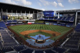 loanDepot Park general view