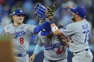 Kiké Hernández, Andy Pages, Miguel Rojas, 2025 World Series