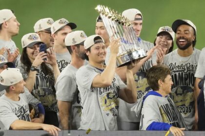 Shohei Ohtani, Illana Kloss, Justin Dean, Dodgers win, 2025 World Series