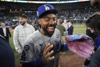 Justin Dean, Dodgers win, 2025 World Series