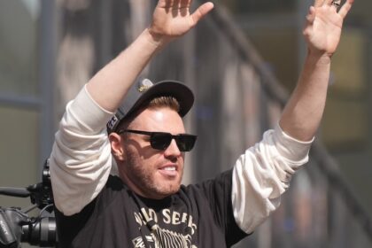 Freddie Freeman, 2025 Dodgers World Series parade