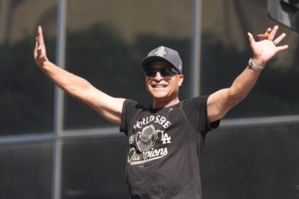 Dave Roberts, 2025 Dodgers World Series parade