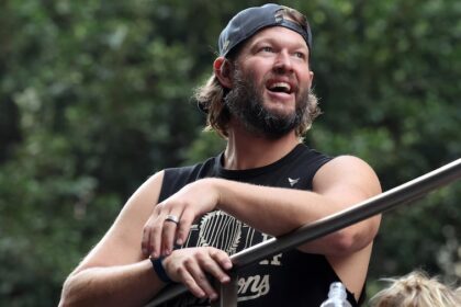 Clayton Kershaw, 2025 Dodgers World Series parade