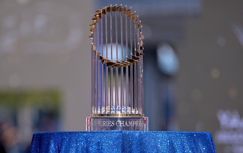 2025 World Series trophy, 2025 Dodgers World Series celebration
