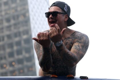 Anthony Banda, 2025 Dodgers World Series parade
