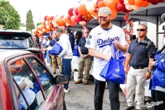 Will Klein, The Dream Center, 2025 Dodgers Thanksgiving drive-thru